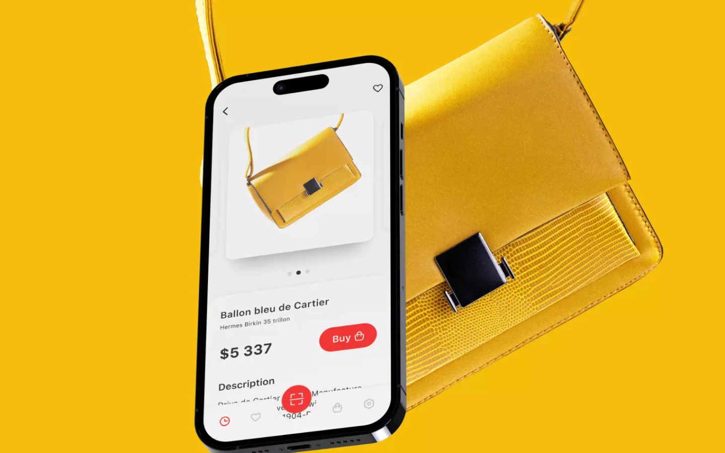 Приложение-сканер товаров «Магазин на диване» на iPhone